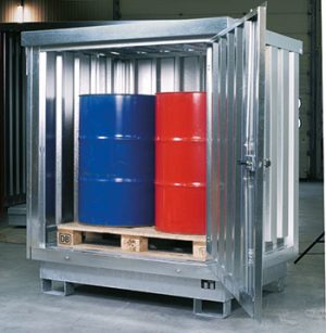 Miljöcontainrar mindre än 3 kvm