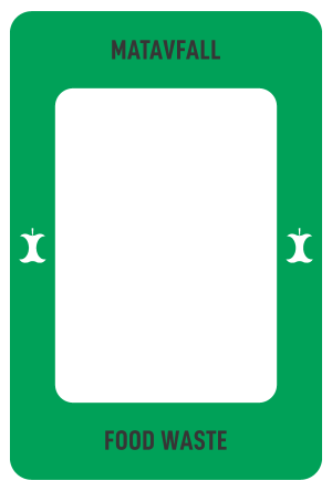 Dekal Canto matavfall för 30 liter