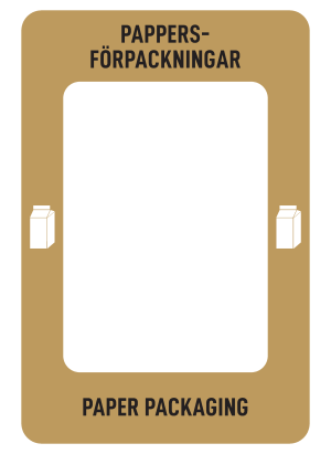 Dekal Canto pappersförpackningar för 30 liter