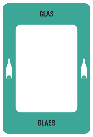 Dekal Canto glas för 30 liter