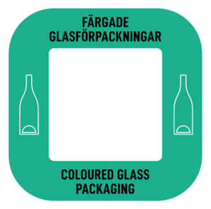 Royal C dekal – Färgat glas