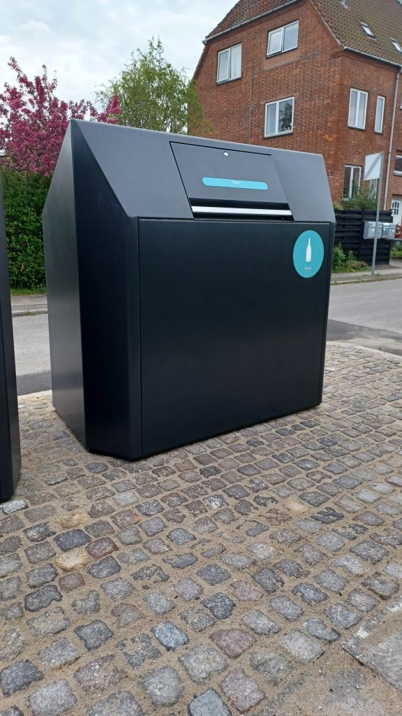 Copenhagen Kube delvist nedgravet affaldsløsning