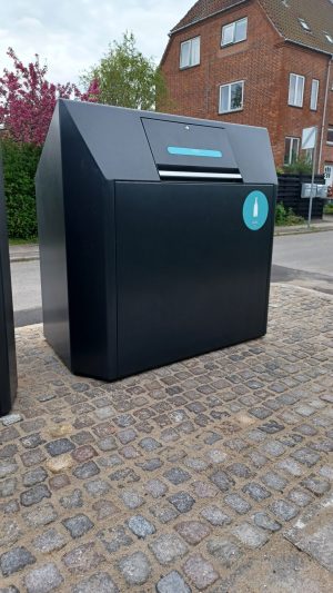 Copenhagen Kube delvist nedgravet affaldsløsning