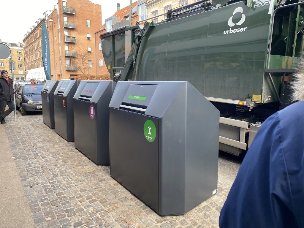 Copenhagen Kube delvist nedgravet affaldsløsning