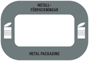 Royal C Eco dekal - Metallförpackningar