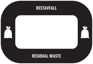 Royal C Eco dekal - Restavfall