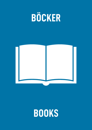 Skyltdekal A4 Böcker